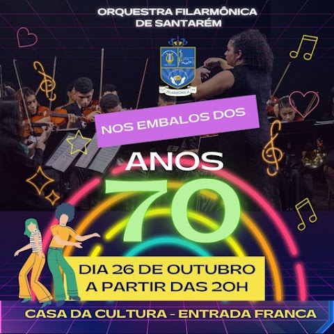 Concerto nos embalos dos anos 70 será neste sábado, 26