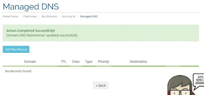 DNS for Blogger custom domain