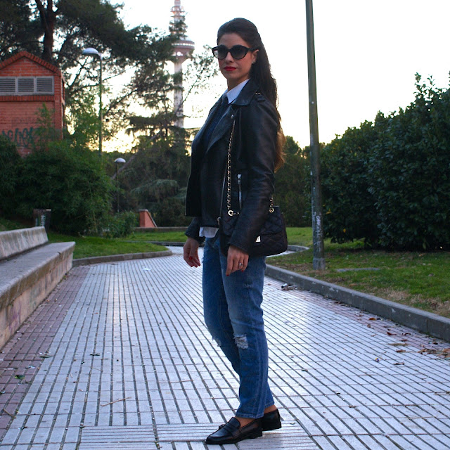 LaCaprichossa-Fashion Blogger-Street Style-MANGO-mocasines-yanes young-pulseras cruciani-cazadora perfecto-Caprichossa-blog