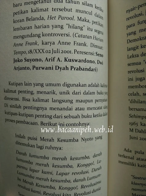 Panduan Wajib Menulis Resensi Buku