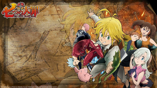 The Seven Deadly Sins,Anime,Hd Wallpaper,wallpaper,anime wallpaper,