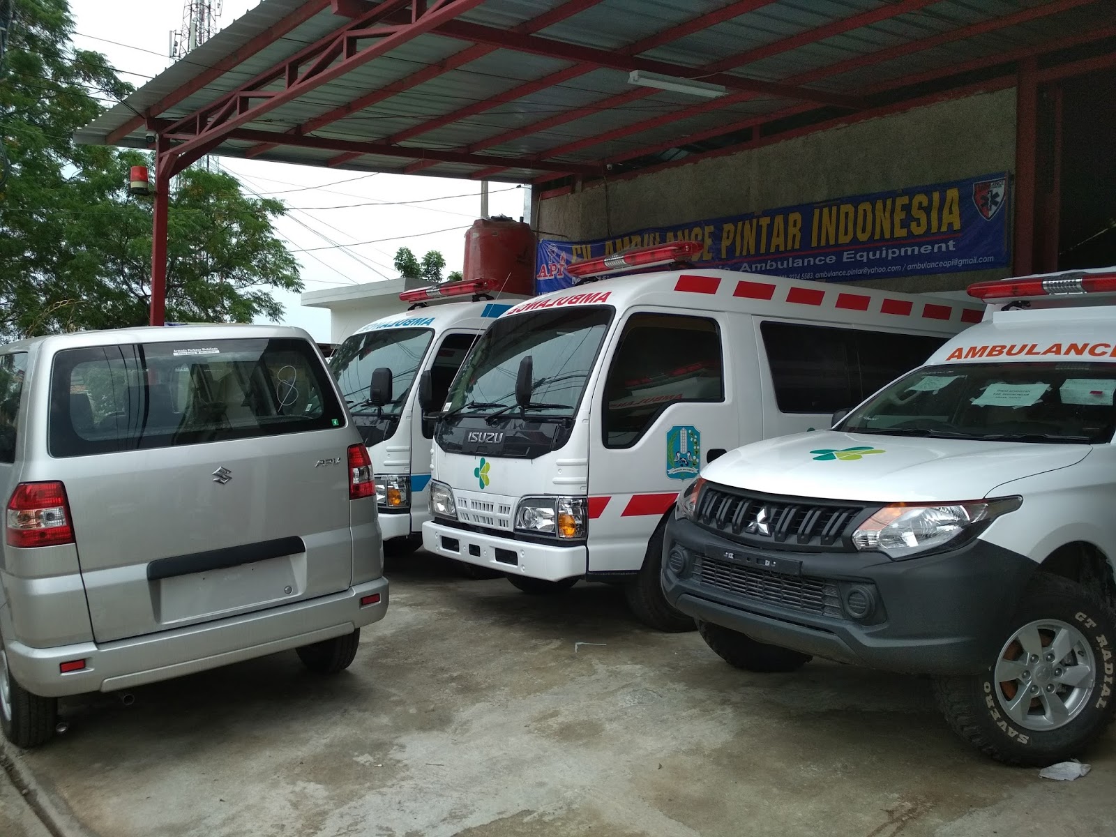 Karoseri Ambulance CVAPI Modifikasi Mobil Bekas Jadi Ambulance