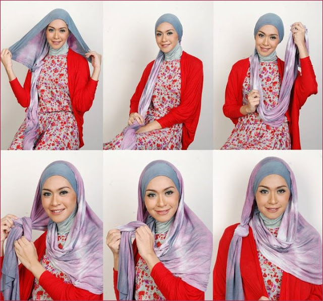 Modern Hijab Styles Tutorials  Hijab Tutorials 2013