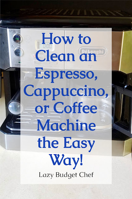 how to clean a coffee maker machine