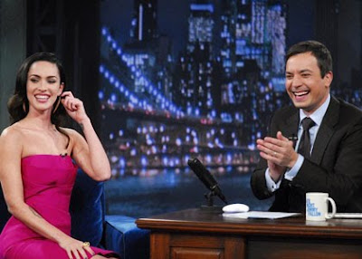 Megan Fox Pays a Visit to Jimmy Fallon