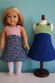 tea party doll dresses by nest full of eggs