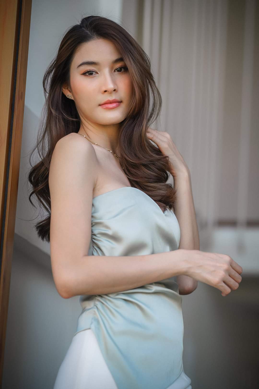 Thailand top model Ness Natthakarn cute hot photos