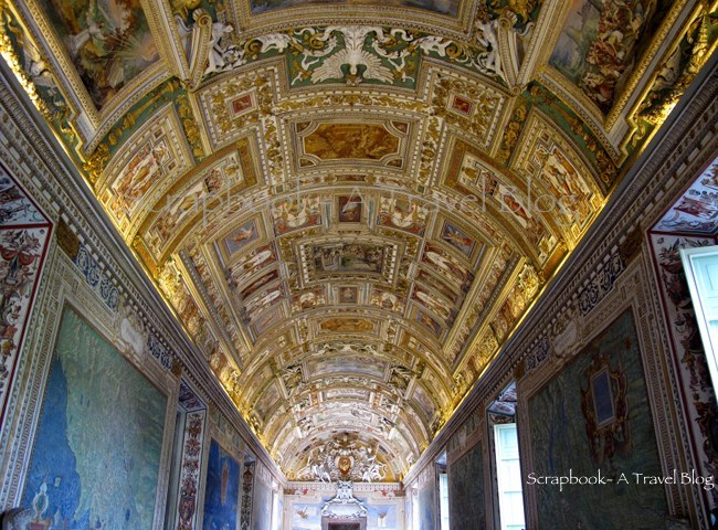 Gorgeous ceiling Vatican Museum