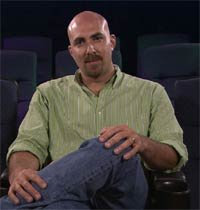 Film critic and large-headed bald man Robert Wilonsky