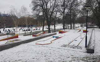 Bangolf Vasaparken in Vasastan, Stockholm