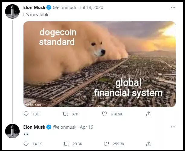 Elon Musk on Dogecoin