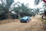 Hasil Sementara dari 8 SS Hari Kedua South Borneo Rally 2023 H Rihan's Variza Masih Unggul 
