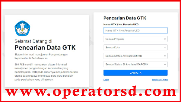 CARA CEK DAN CARI NUPTK ONLINE KEMDIKBUD