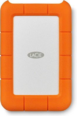 LaCie Rugged Mini 2TB External Hard Drive Portable HDD - USB 3.0/ 2.0 Compatible, Drop Shock Dust Rain Resistant Shuttle Drive