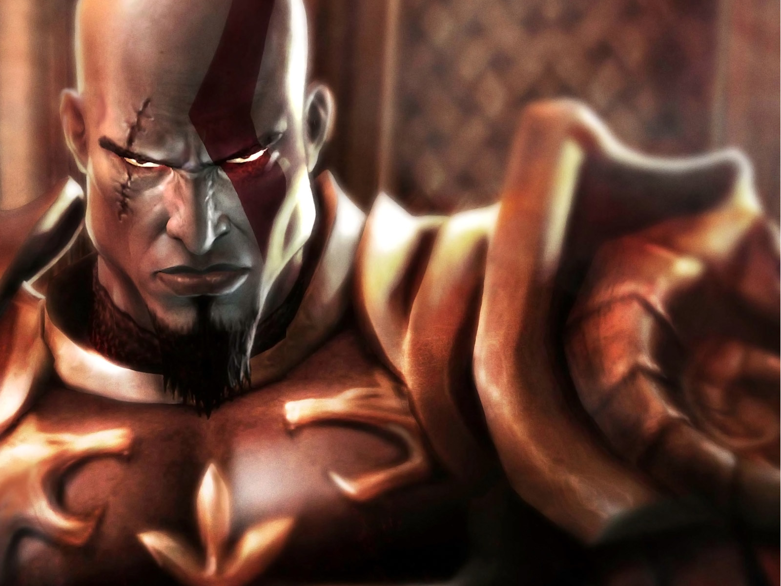 God Of War 3 Wallpaper Of Kratos