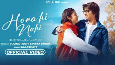 Hona Hi Nahi Lyrics - Saaj Bhatt