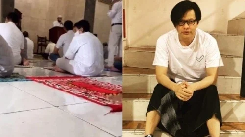 'Bruuk!' Armand Maulana Tersungkur Saat Sholat, Takbir Bersahutan, Mengira Suami Dewi Gita Meninggal.