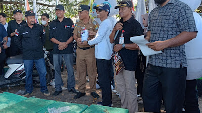 Sosialisasi Kirab Pemilu Tahun 2024 Dilakukan KPU Tolitoli di Kecamatan Dako Pemean 