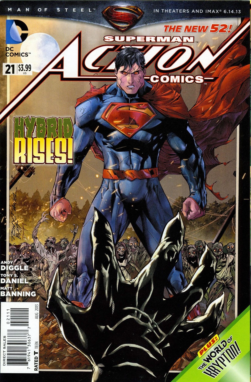 Comic Frontline Action Comics 21 Review