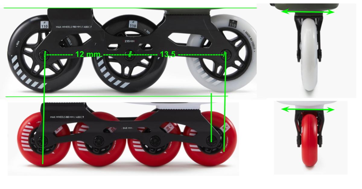 Comparativa Breve De Los Patines Mf500 Y Mf900 De Decathlon