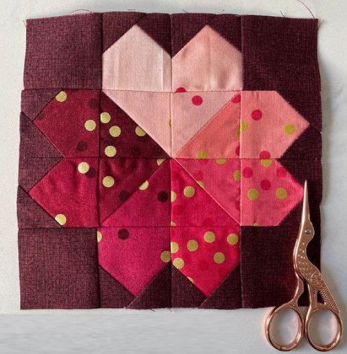 Blooming Love Quilt Pattern