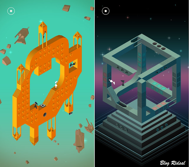 Monument Valley dengan konsep Impossible object