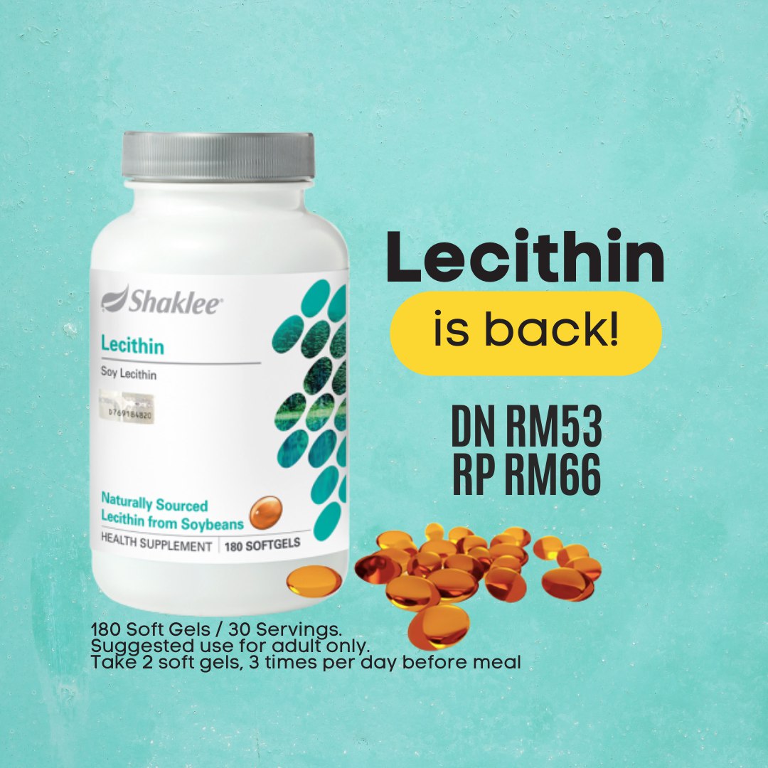 Testimoni Lecithin Shaklee