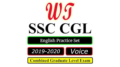 SSC CGL 2020 English Voice Practice Set Free PDF Download