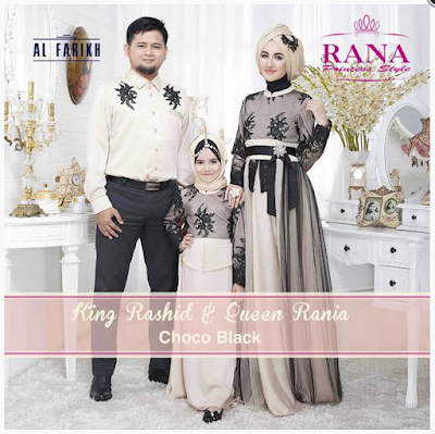 20 Trend Model Baju Muslim Couple Family Modern Terbaru 