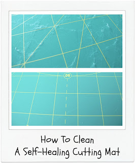 How To Clean A Self-Healing Cutting Mat [Tutorial] by www.madebyChrissieD.com