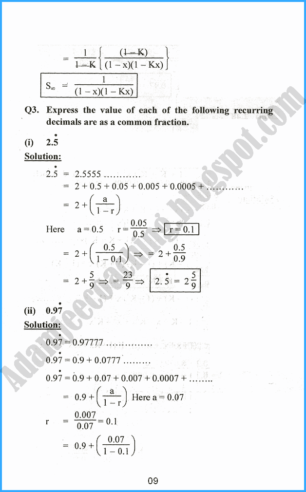 sequence-and-series-exercise-6-6-mathematics-11th