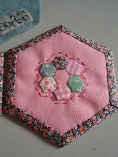 Hexagon Needlecase - back