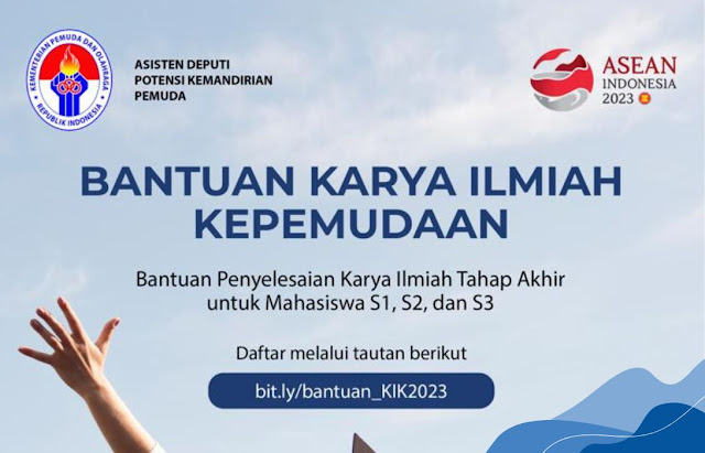 Beasiswa Karya Ilmiah Kepemudaan 2023 dari Kemenpora Syarat, Cara Daftar, dan Manfaatnya Bagi Mahasiswa