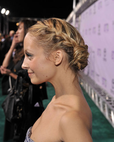Braided Prom Hairstyle. Nice braided hairstyle.