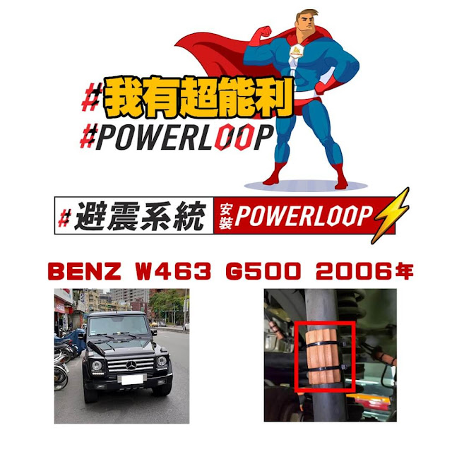 避震系統安裝POWERLOOP Benz W463 G500