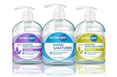 FREE On The Spot Hand Sanitizer Sample Pack