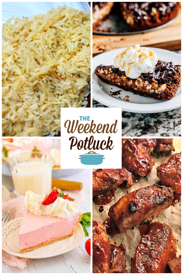 A virtual recipe swap with Garlic Rice Pilaf, Gooey Chocolate-Caramel Fantasy, Strawberry Jello Pie, Coca-Cola BBQ Country-Style Ribs and dozens more!