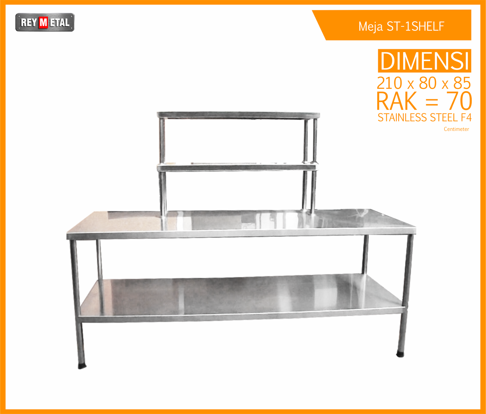  Harga Meja Dapur Stainless  Steel Murah dan Bagus 