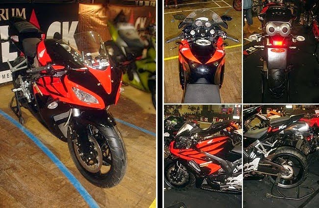 Modifikasi Motor Honda Tiger Full Fairing Lebih Garang 