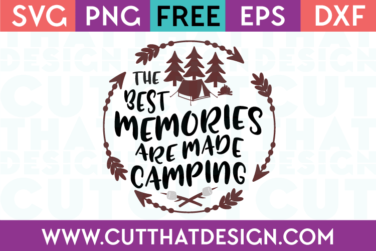 Download Fields Of Heather: Free Camping Themed SVGS