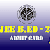 UP JEE B.Ed Admit Card 2014 download UP B.Ed Exam 2014 Admit Card at www.upbed.nic.in
