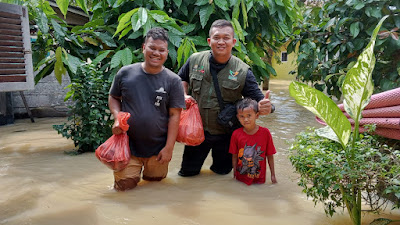 Banjir Tebing Tinggi, Yayasan SYD bergerak membantu korban banjir