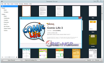 Comic Life 3.5.4 Terbaru Full Version