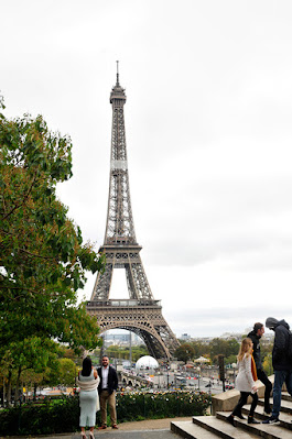 One of the best viewing angle to Tower Eiffel in Paris