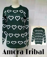  sweater rajut amora tribal