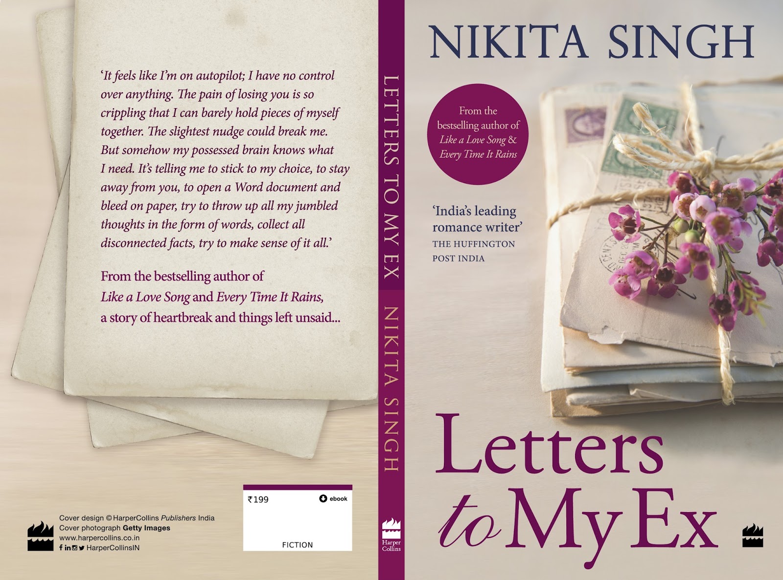 Printed Pages Letters To My Ex Nikita Singh Book Preview