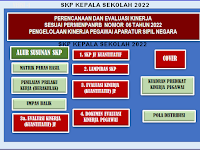  Aplikasi SKP Jabatan Kepala Sekolah Terkini