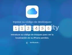 Falso sitio solicita a la víctima ingresar la clave de desbloqueo del dispositivo.