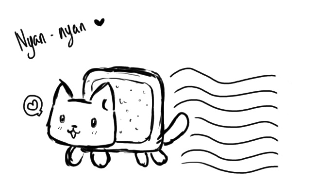Evil Nyan Cat Pages Coloring Pages