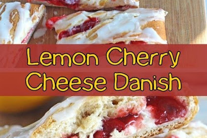 Lemon Cherry Cheese Danish 